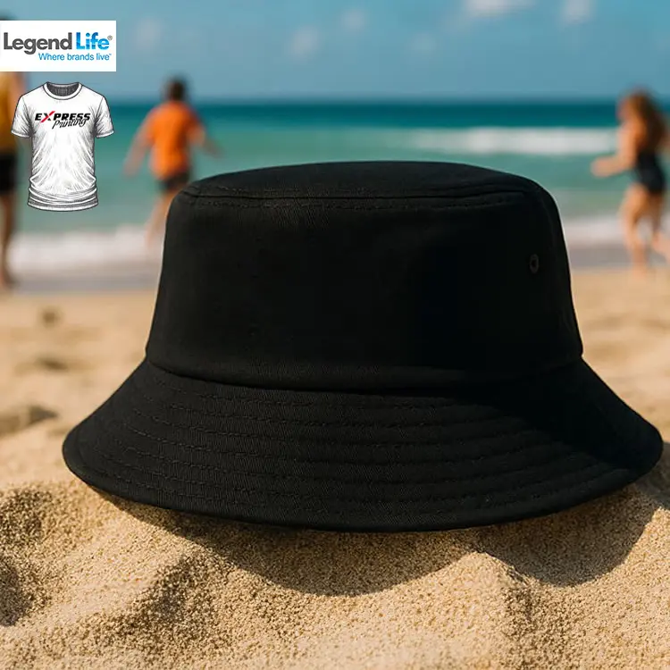 Express Bucket Hat with Custom Print –  Fast 3-Day Turnaround Cotton Hat