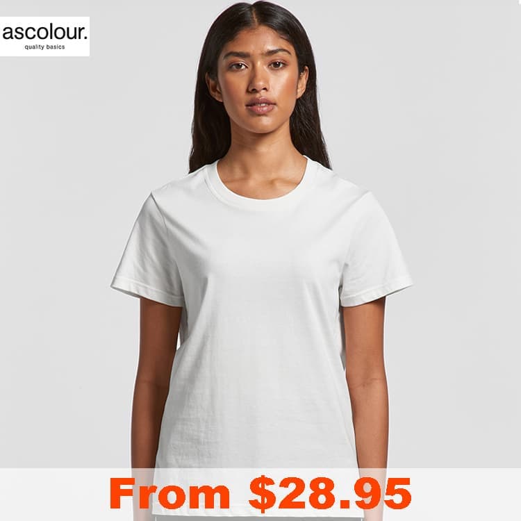 AS Colour Ladies Basic T Shirt with Custom Print