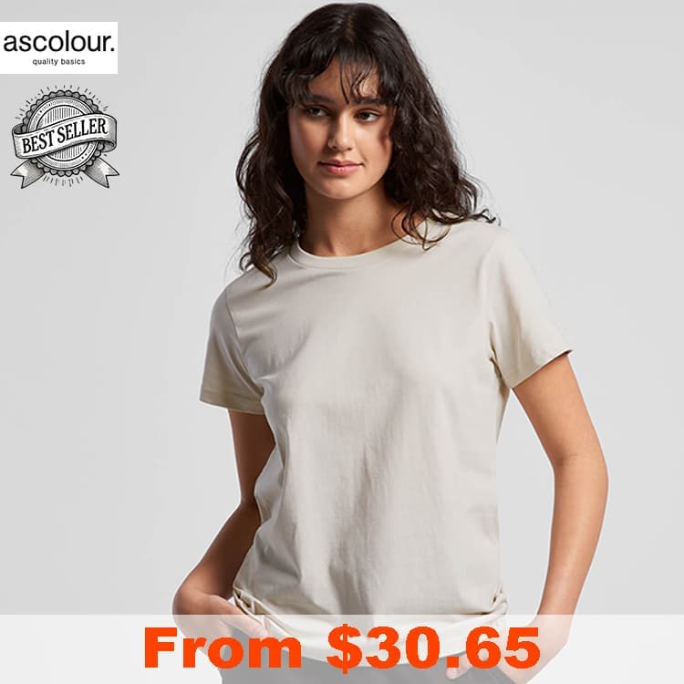 AS Colour Maple T Shirt with Custom Print