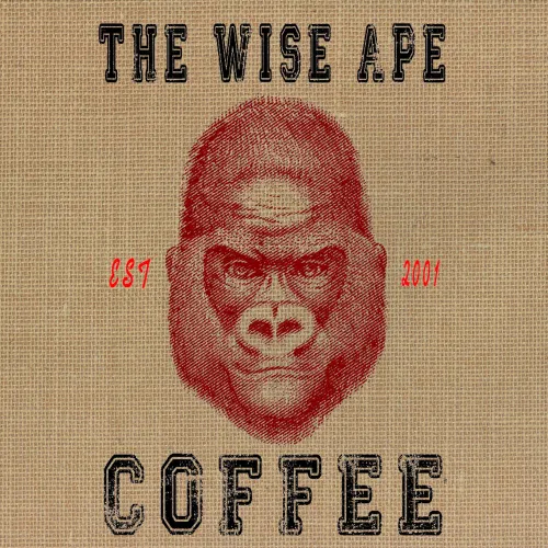 Coffee-Shop-T-Shirts Hessian-Logo-Print