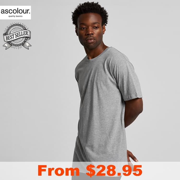 AS Colour Men Basic T Shirt with Custom Print
