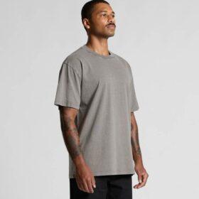 AS Colour Heavy Faded T Shirt With Custom Print