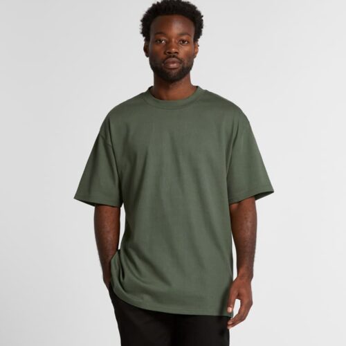 AS Colour Heavy T Shirt With Custom Print
