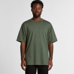 AS Colour Heavy T Shirt With Custom Print