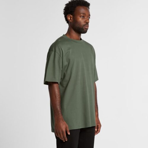 AS Colour Heavy T Shirt With Custom Print