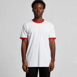 AS Colour Men Ringer T Shirt Front