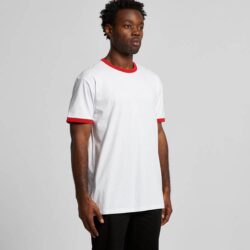 AS Colour Men Ringer T Shirt Back