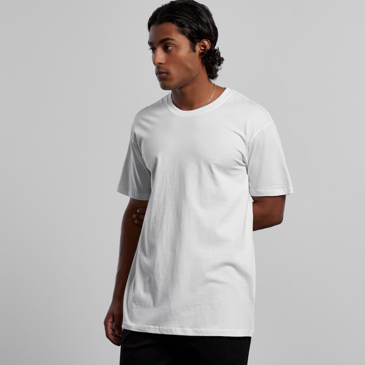 AS Colour Men Staple Organic T Shirt with Custom Print