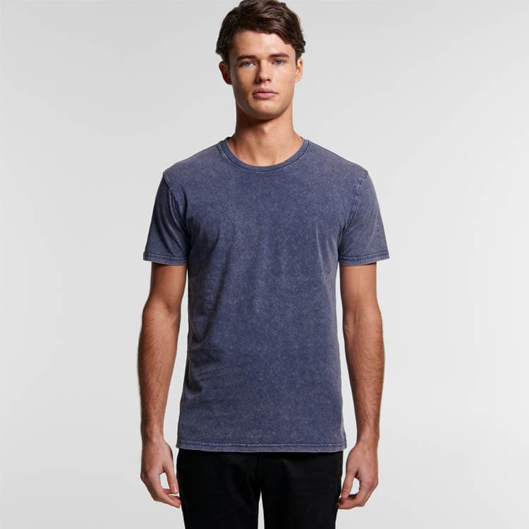 AS Colour Men Staple Stone Wash T Shirt Front