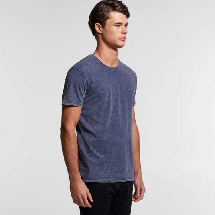 AS Colour Men Staple Stone Wash T Shirt Turn