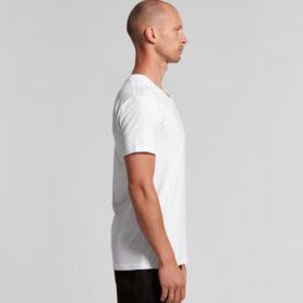 AS Colour Men Staple V Neck Side