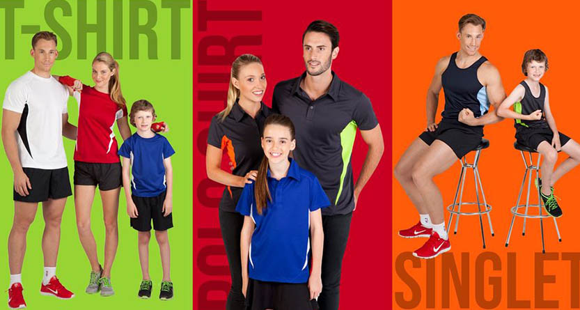 Custom Printing onto Polyester Cool Dry T Shirts and Polo’s