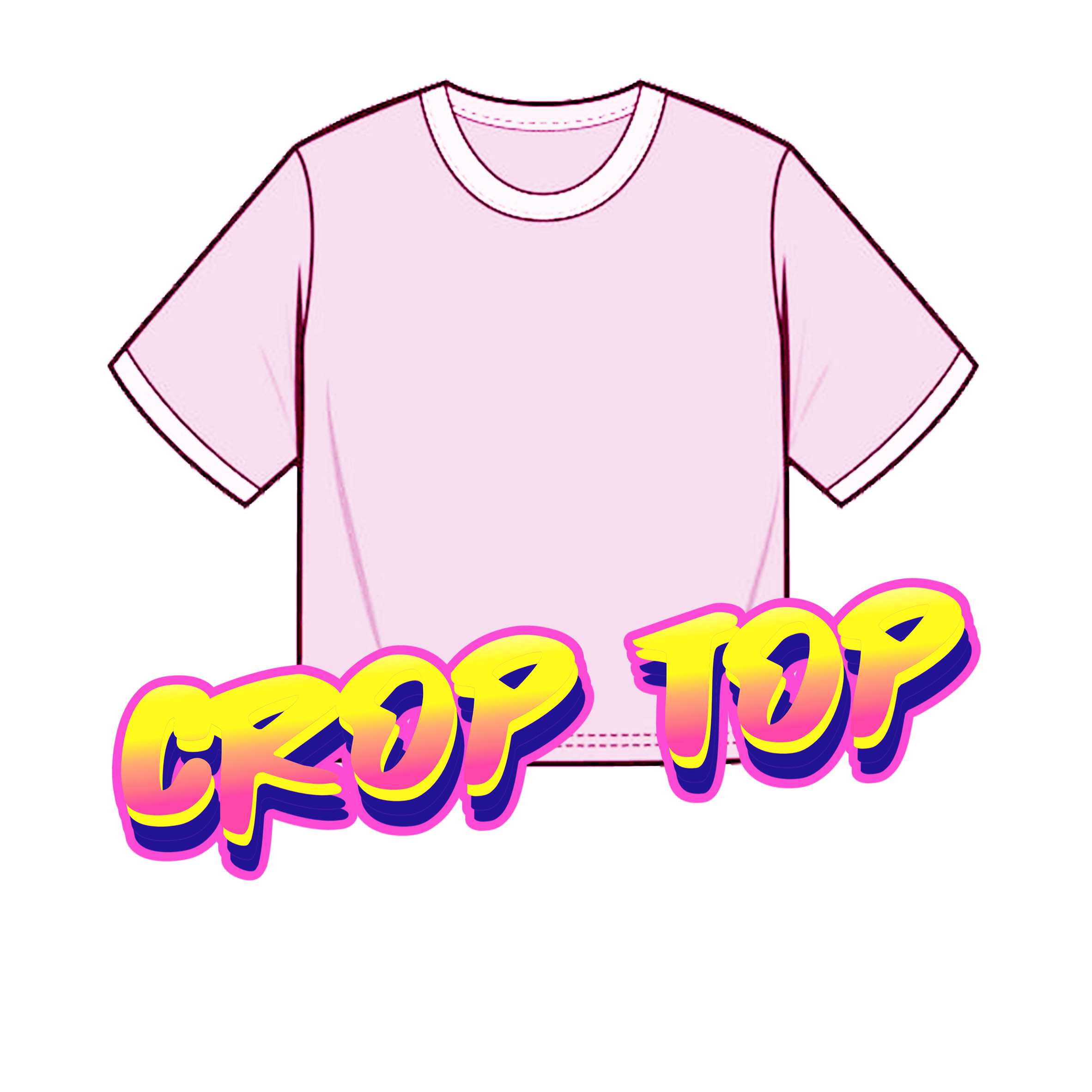 CROP TOP LOGO