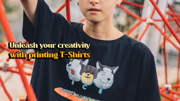 Unleash your creativity with printing T-Shirts