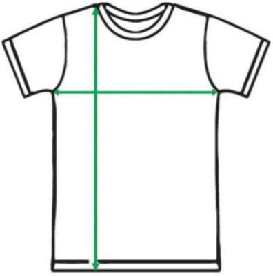 AS Colour Mens Staple Plus T Shirt Size Chart