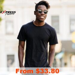 Express Premium Men T Shirt with Custom Print