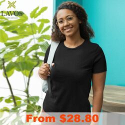 LAVOS Ladies Fashion T Shirt with Custom Print