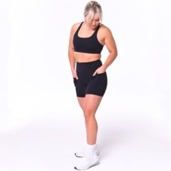 Ladies Essential Mid Shorts by Blank Athletics