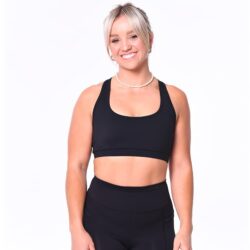 Ladies Essential Sports Bra by Blank Athletics with Custom Print