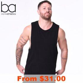 Men Flex Tank By Blank Athletics with Custom Print