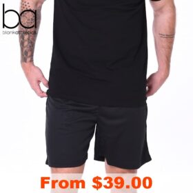 Mens Basketball Shorts by Blank Athletics with Custom Print