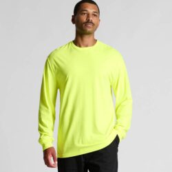 AS Colour Men Block Safety Long Sleeve T Shirt Casual