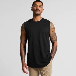 AS Colour Men Staple Curve Tank Top Casual
