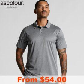 AS Colour Men Work Polo with Custom Print
