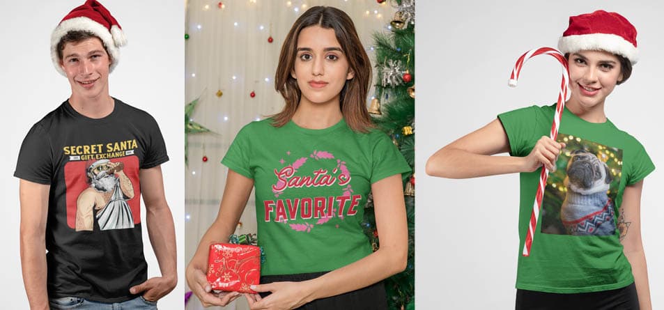 Crafting Unique Custom Christmas T-Shirts Bottom