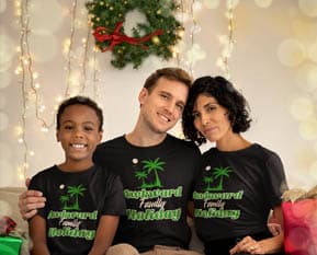 Crafting Unique Custom Christmas T-Shirts Family