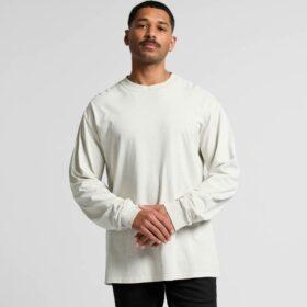 AS Colour Heavy Faded Long Sleeve T Shirt Casual