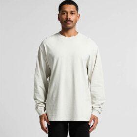 AS Colour Heavy Faded Long Sleeve T Shirt Front