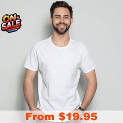 On Sale Men T Shirt with Custom Print