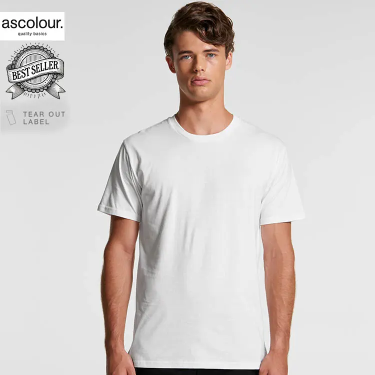 AS Colour Men Basic T Shirt with Custom Print
