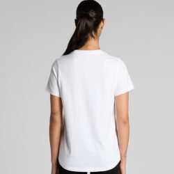 AS Colour Ladies Maple Curve T Shirt Back