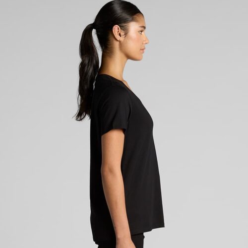 AS Colour Ladies Maple Scoop T Shirt Side