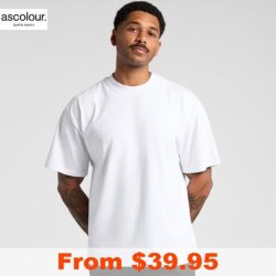 AS Colour Faded Heavy Minus T Shirt with Custom Print