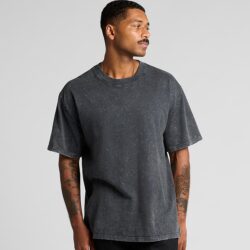 AS Colour Men Heavy Stone Washed T Shirt Casual