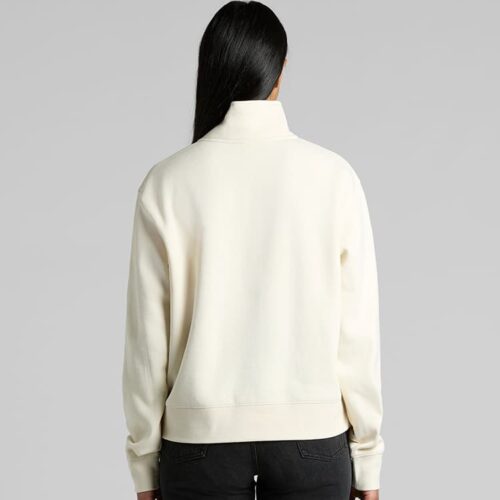AS Colour Ladies Stencil Half Zip Pullover Back