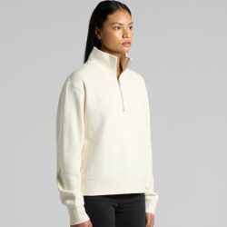AS Colour Ladies Stencil Half Zip Pullover Turn