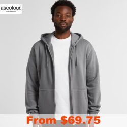 AS Colour Men Stencil Zip Hoodie