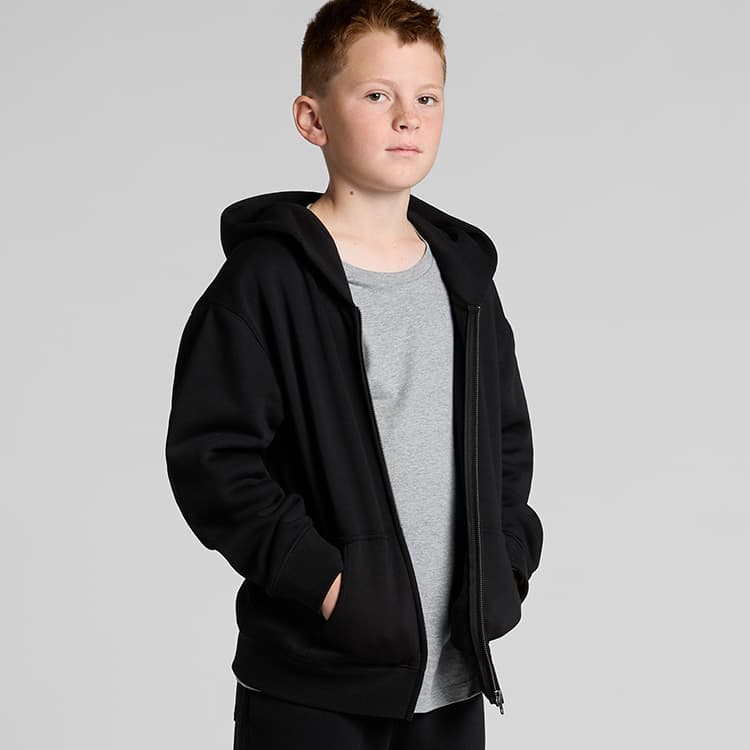 Kids Relax Zip Hoodie Turn