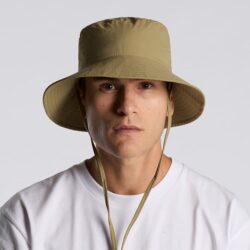 AS Colour Bucket Nylon Wide Brim Hat Front