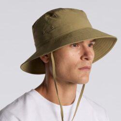 AS Colour Bucket Nylon Wide Brim Hat Side