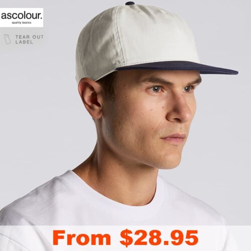 AS Colour Class Two-Tone Cap with Custom Print